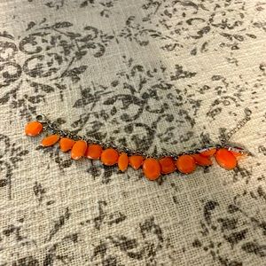 Coral color bracelet